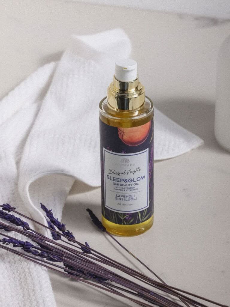 Lavender Body Oil With Vitamin E - 100 ml - Sccoti