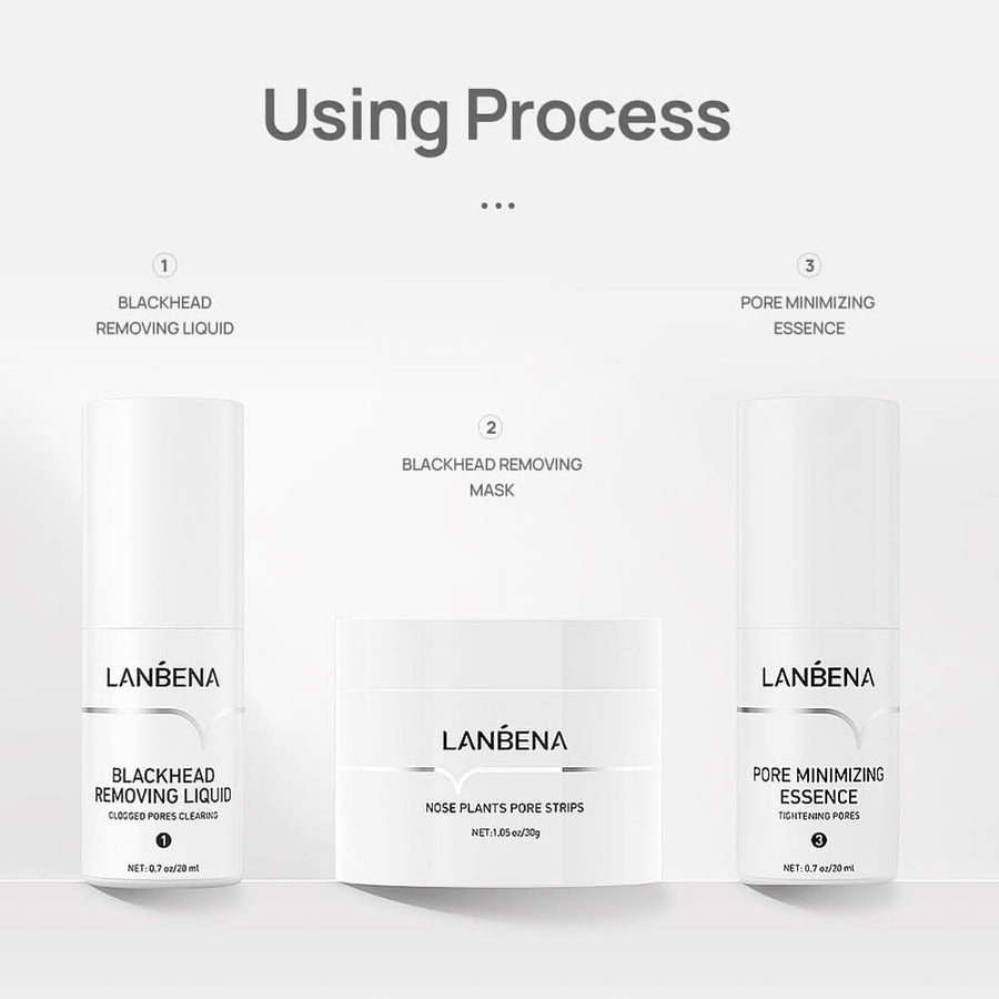 LANBENA Anti - Blackhead Peel Off Mask - Removes Blackheads from Face and Nose - Sccoti