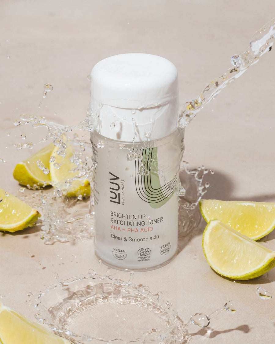 Exfoliating Face Toner with AHA + PHA Acid COSMOS, 120 ml - Sccoti