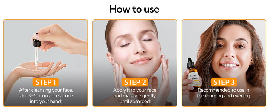 20% Vitamin C Serum For Face, Brightening Skin, Dark Spot Remover, Reduce Wrinkle, Anti Aging Glowing Serum, Facial Moisturizer with Niacinamide, Vitamin E, Hyaluronic Acid, 15 ML/ 0.51 Fl oz - Sccoti