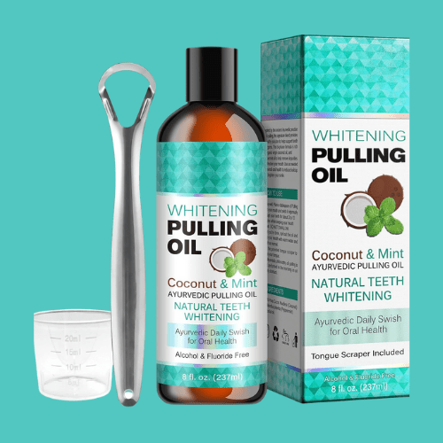 BrightPull - Coconut Whitening Pulling Oil - Sccoti