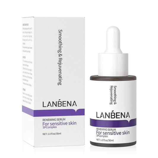 LANBENA Retinol Serum for Face, Retinol Serum with Hyaluronic Acid for Wrinkles and Fine Lines, Renew and Plump Night Facial Serum for Glowing Skin, Serum for Sensitive Skin, 30ml - Sccoti