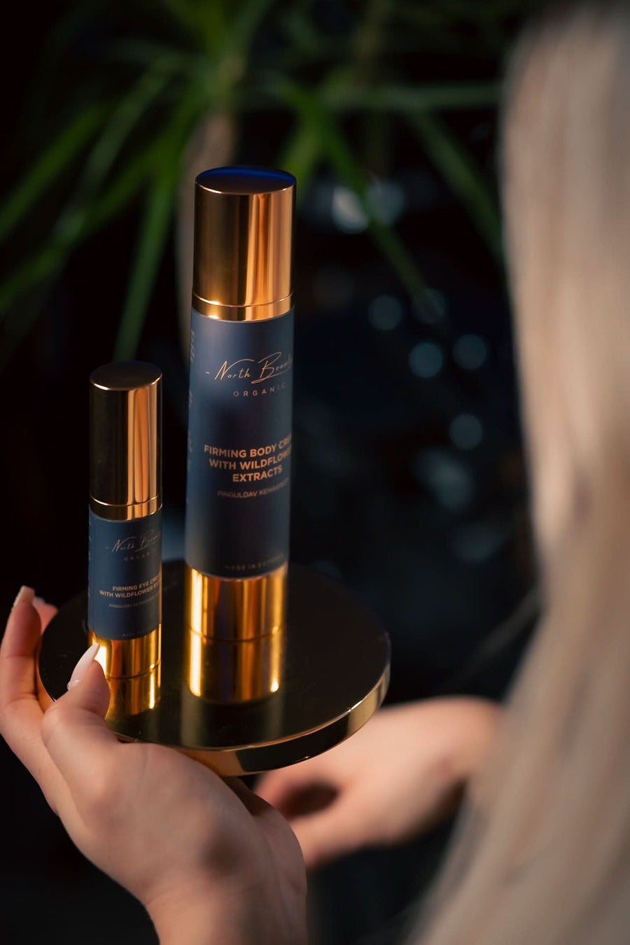 Firming Eye Cream with Hyaluronic Acid and Flower Extracts, 15ml - Sccoti