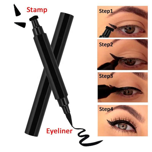 The Latest Makeup Stamp Pattern Waterproof Long Lasting Vegan Fast Dry Private Label Liquid Eyeliner - Sccoti