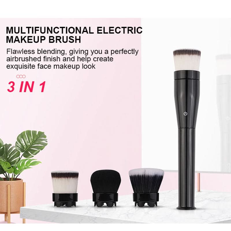 Rotating Makeup Brush for Maximum Coverage - Sccoti