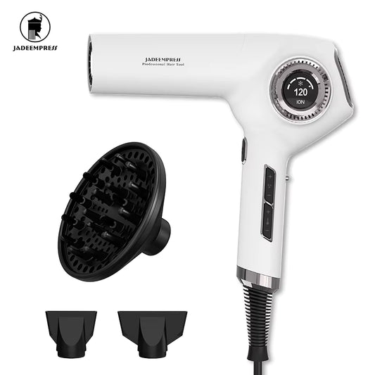 Professional Beauty Salon Smart Hair Dryer Negative Ionic Leafless High Speed Motor Drier Portable Salon Blow Hair Dryer