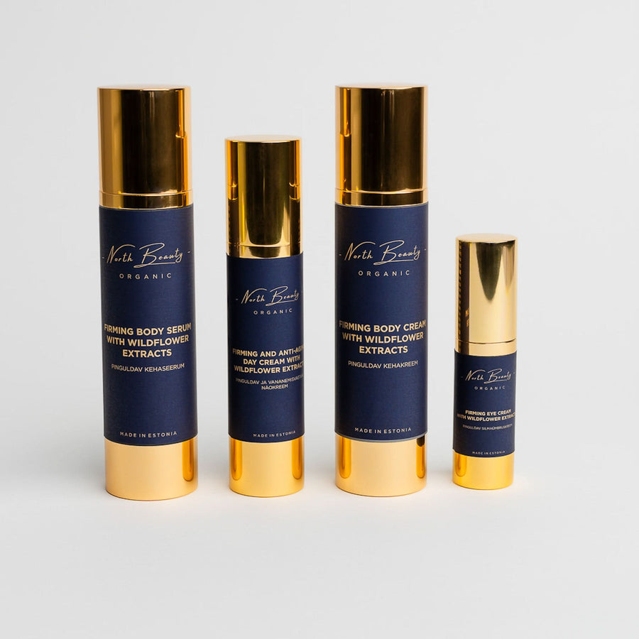 Firming Eye Cream with Hyaluronic Acid and Flower Extracts, 15ml - Sccoti