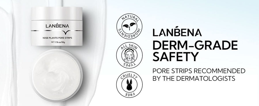 LANBENA Anti - Blackhead Peel Off Mask - Removes Blackheads from Face and Nose - Sccoti