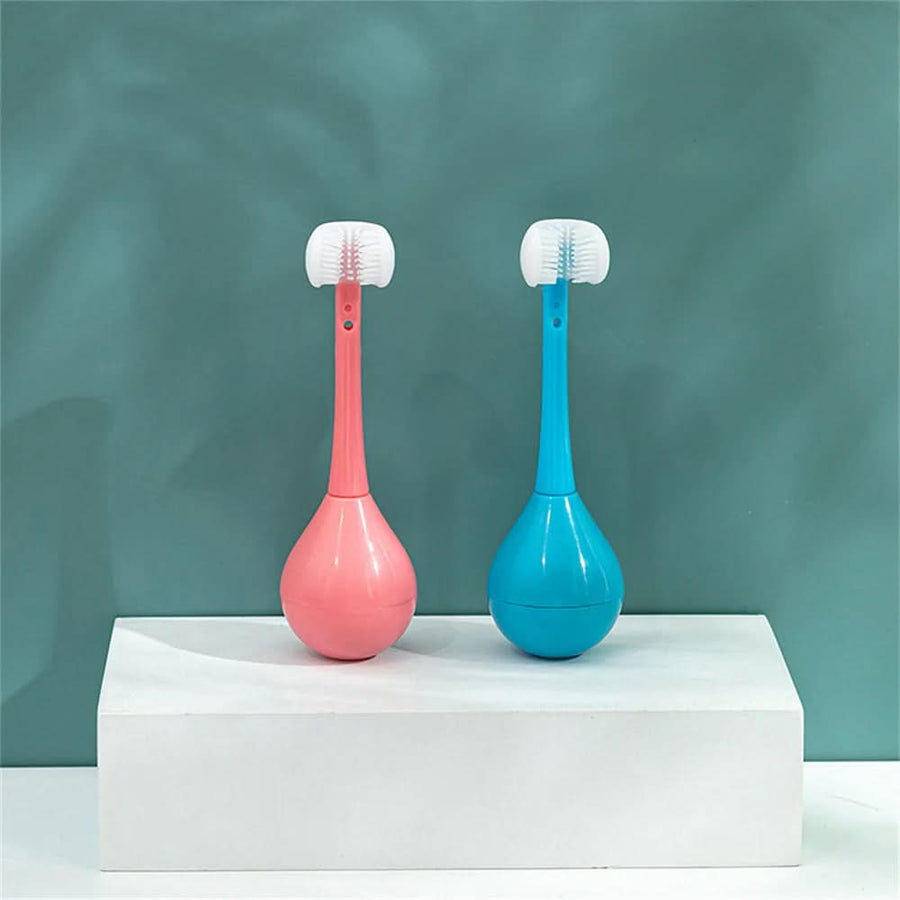 Three - sided children's toothbrush - Sccoti