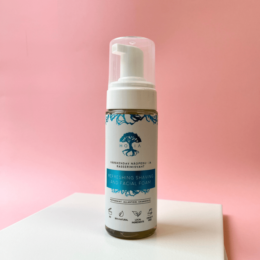 Refreshing Shaving and Facial Foam, 150ml - Sccoti