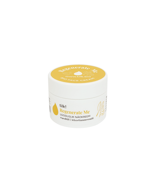Regenerate Me Face Cream with Carrot Oil for Normal and Combination Skin, 50ml - Sccoti