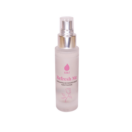 Refresh Me Probiotic Facial Toner with Organic Rose Water, 50ml - Sccoti