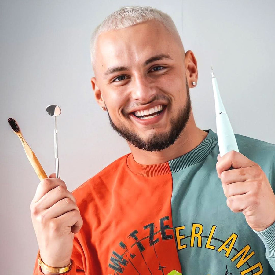 PACK 100% Natural - Densine + Bamboo Brush + Mirror - Sccoti